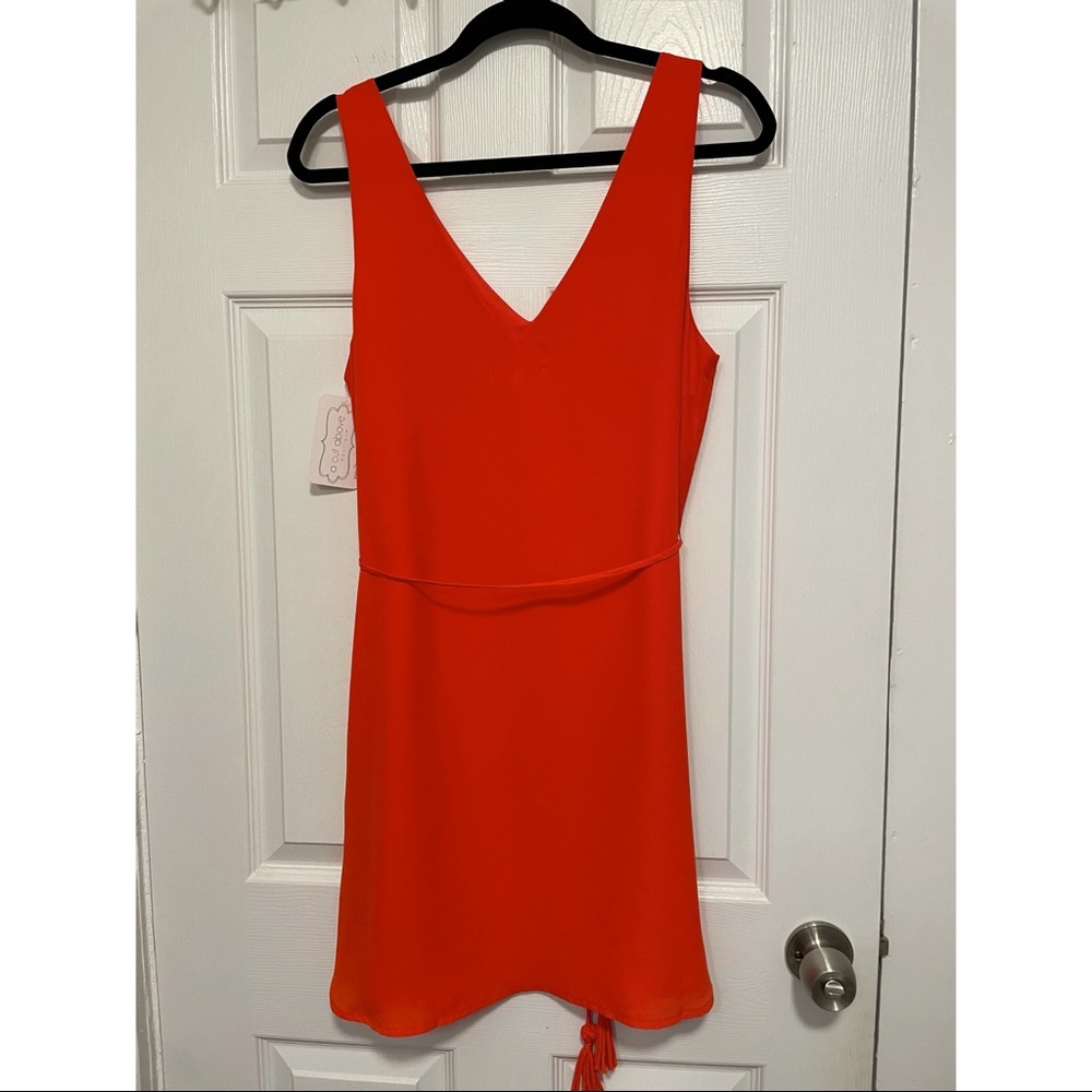 A Cut Above Orange dress